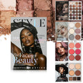 Professional Makeup Book Palette – Eyeshadow, Blush, Lipstick, Contour & Highlighter | Long-Lasting, Waterproof, Travel-Ready