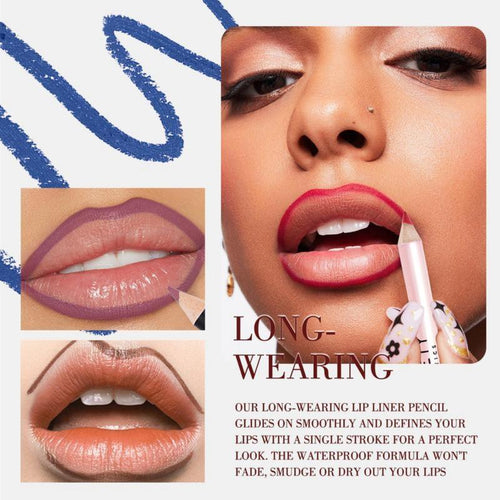 12-Piece Matte Lip Liner Set | Precision Tip for Perfect Lips | Long-Lasting, Waterproof & Smudge-Proof | All Shades for Daily & Glam LooksFREE SHIPPING TODAY