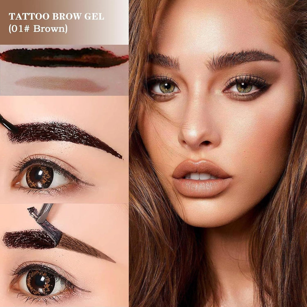 Peel-off Eyebrow Gel, Waterproof Long LastingEyebrow